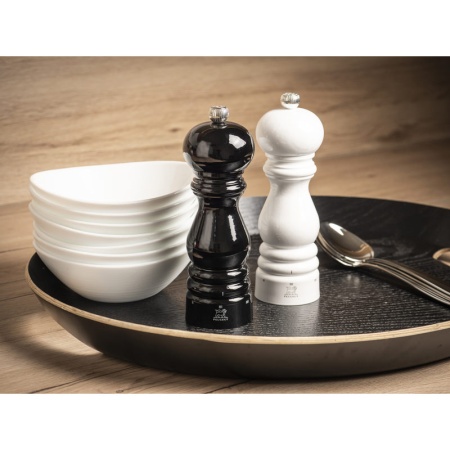 Мельница для соли PARIS u'Select Lacquered Black 18см детальная картинка 