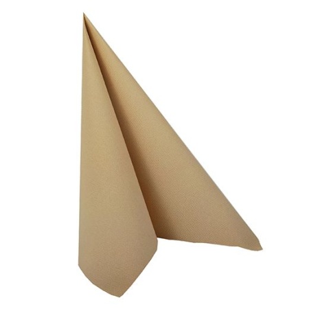 Салфетка 40x40см ROYAL Collection песочная, 50шт детальная картинка 