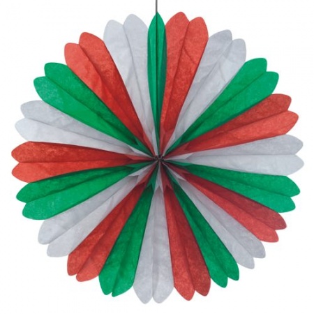 Гирлянда 60см красно-зеленая детальная картинка 