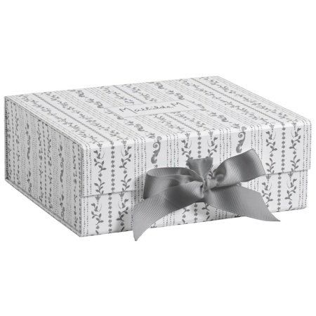 Фирменная подарочная коробка, средняя 23.5x20.5x8.8см детальная картинка 