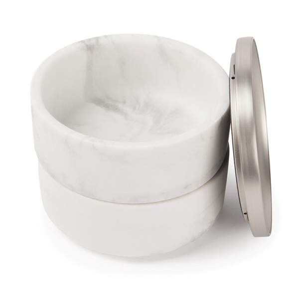 Фото Шкатулка для украшений Tesora белый/никель