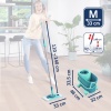 Комплект для мытья пола Clean Twist M Ergo mobile: швабра 33см, ведро 6л с отжимом детальная картинка 