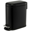 Ведро мусорное с педалью 5л графит детальная картинка 