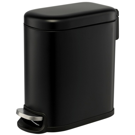 Ведро мусорное с педалью 5л графит детальная картинка 