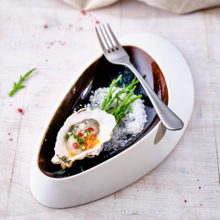 Тарелка сервировочная MAUNA 30x15.5x(h)4.5см детальная картинка 