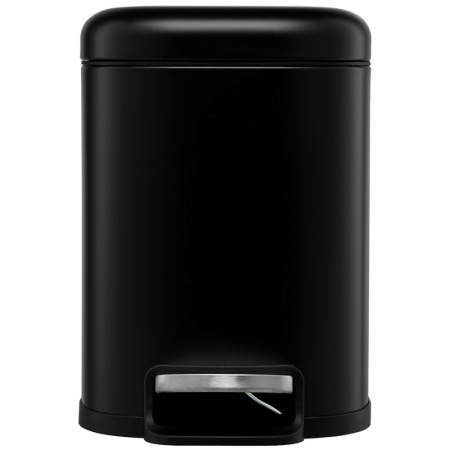 Ведро мусорное с педалью 6л графит детальная картинка 