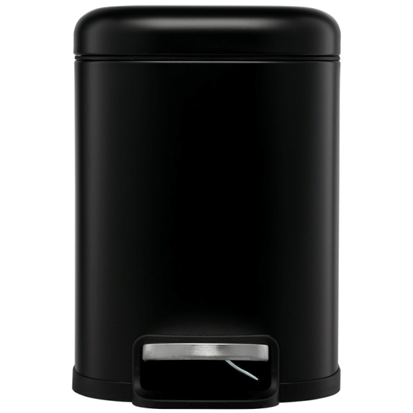 Фото Ведро мусорное с педалью 6л графит