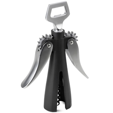 Штопор с двойным рычагом SOUVERAIN Black детальная картинка 