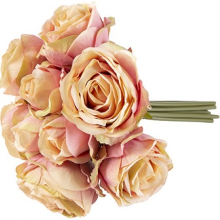 Букет 30см ROSES PINK детальная картинка 