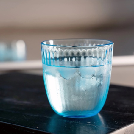 Стакан для воды 290мл LINE Lively Blue детальная картинка 