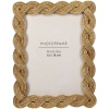 Рамка для фото 13x18см прямоугольная золотая детальная картинка 