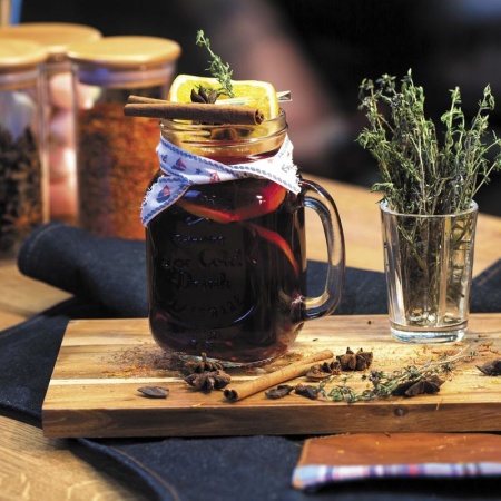 Банка c крышкой и ручкой 450мл - P.L. Proff Cuisine детальная картинка 