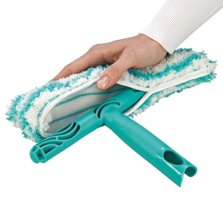 Тряпка для мытья стeкол Cover Window Washer - cменная насадка для швабры 26см micro duo детальная картинка 