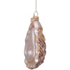 Новогоднее украшение из стекла Vondels "Устрица" 10см детальная картинка 