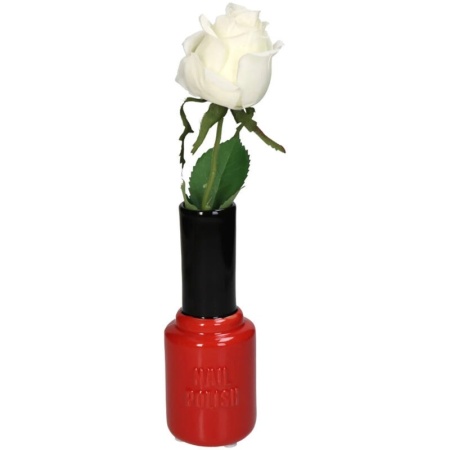 Ваза для цветов "Nail Polish" 7x7x18.5см детальная картинка 