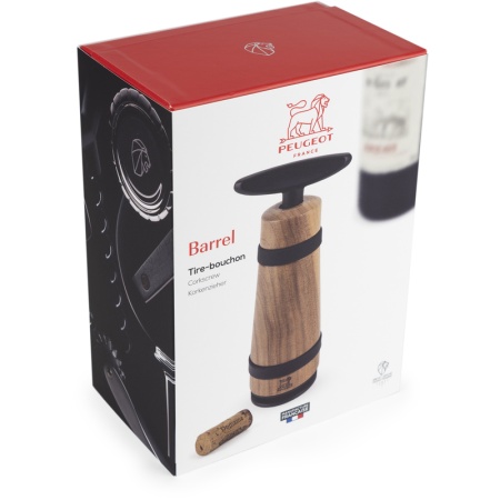 Штопор деревянный BARREL Walnut детальная картинка 