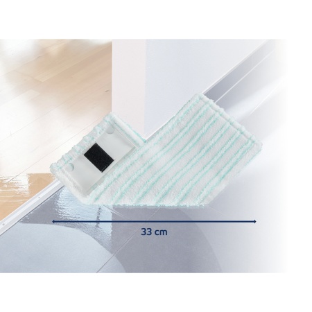 Сменная насадка для швабры Clean Twist Ergo M 33см micro duo тряпка для всех типов полов детальная картинка 