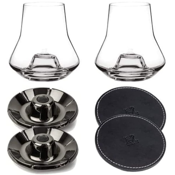 Фото Набор стаканов для дегустации виски на охлаждающей подставке Whisky Atmosphere, 2шт