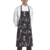Фартук с нагрудником и карманом - цвет jap - 100% хлопок - 190г/м2 детальная картинка 
