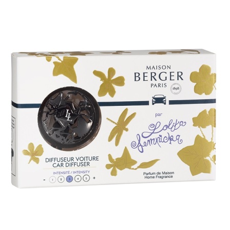 Автомобильный аромадиффузор-клипса «‎Лолита Лемпика» черный детальная картинка 