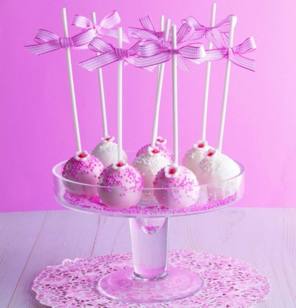 Фото Форма силиконовая "Лоллипоп кружок" Ø38мм