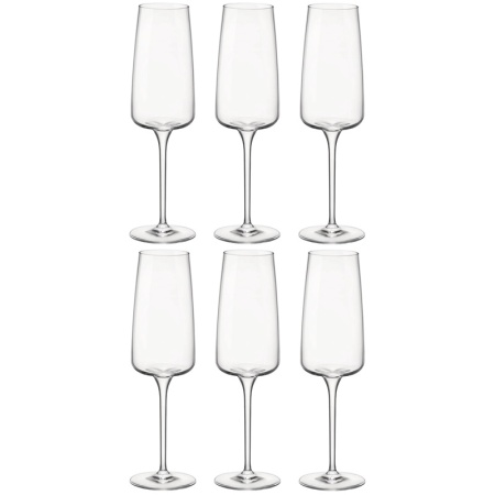 Набор бокалов для шампанского 240мл NEXO, 6шт детальная картинка 