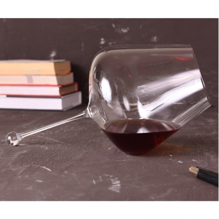 Бокал для вина 960мл Gravitas Omega ручной работы детальная картинка 