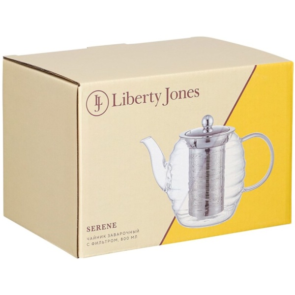 Фото Чайник заварочный с фильтром Serene 800мл — Liberty Jones