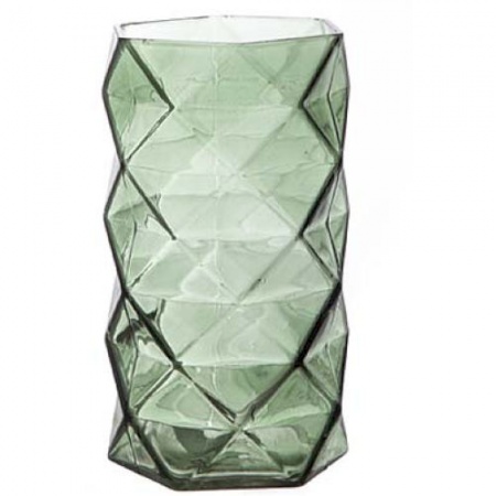 Подсвечник 11х11х(h)19.5см GEOMETR GREEN детальная картинка 