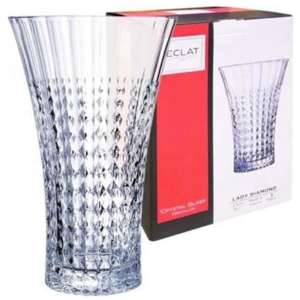 Фото Ваза для цветов 27см LADY DIAMOND