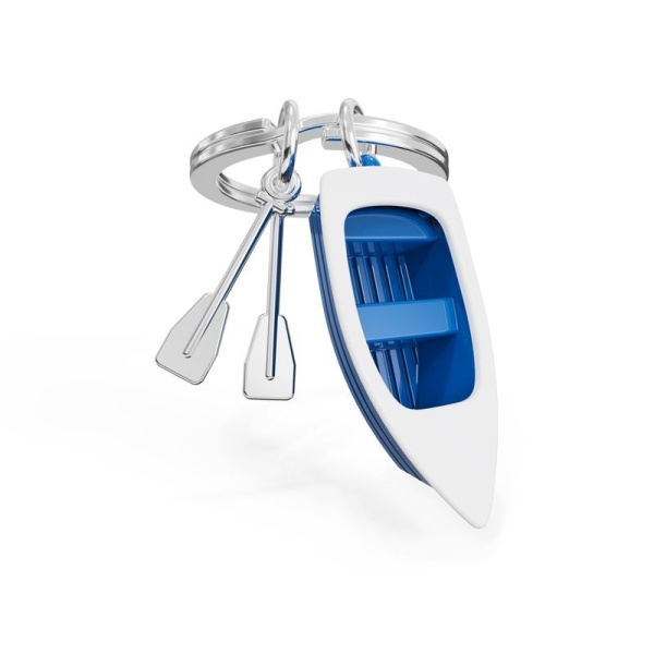 Фото Брелок для ключей "Синяя лодка"