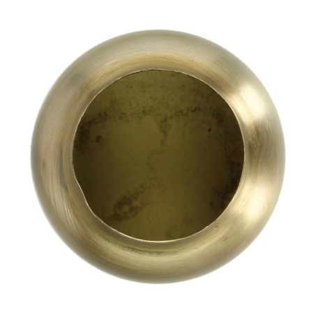 Ваза для цветов Aluminum Gold 8x8x19см детальная картинка 