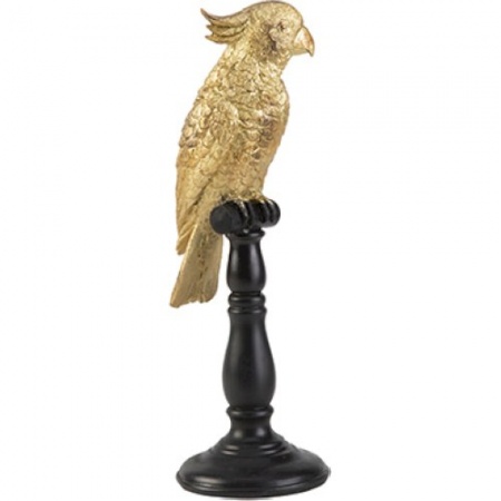 Статуэтка 11.8х10.6х(h)33.5см PARROT GOLD детальная картинка 