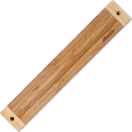 Держатель магнитный для ножей 30см Arcos бамбук детальная картинка 