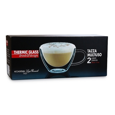 Набор чашек 385мл Thermic Glass, 2шт детальная картинка 