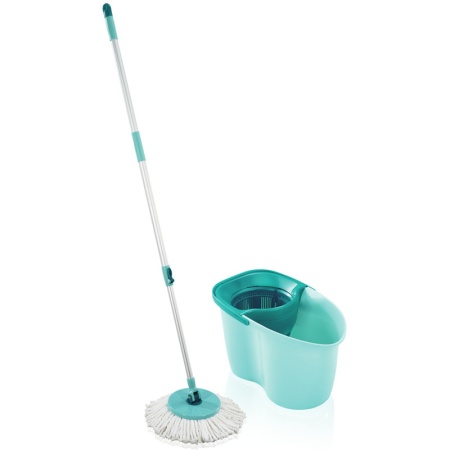 Комплект для уборки Clean Twist Disc Mop Active ведро 15л с отжимом и моп детальная картинка 