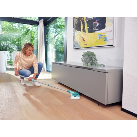 Комплект для уборки Clean Twist M Ergo ведро 6л с отжимом и швабра 33см детальная картинка 