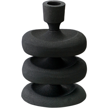 Подсвечник 17см Vivlend черный детальная картинка 