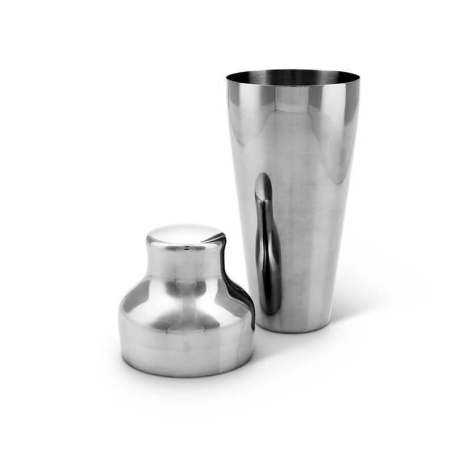 Шейкер барный 500мл Calabrese Profi-Chef нержавеющая сталь детальная картинка 