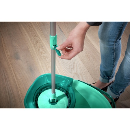 Комплект для уборки Clean Twist Disc Mop Active ведро 15л с отжимом и моп детальная картинка 