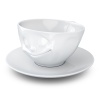 Чашка с блюдцем 200мл Tassen Happy белая детальная картинка 