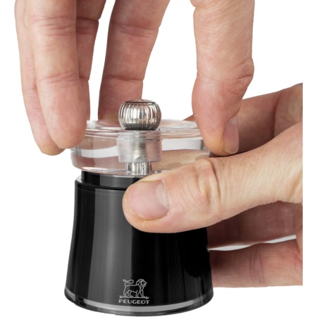 Мельница для перца BALI Black 8см детальная картинка 