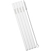 Набор соломок стеклянных 210мм, 4шт детальная картинка 