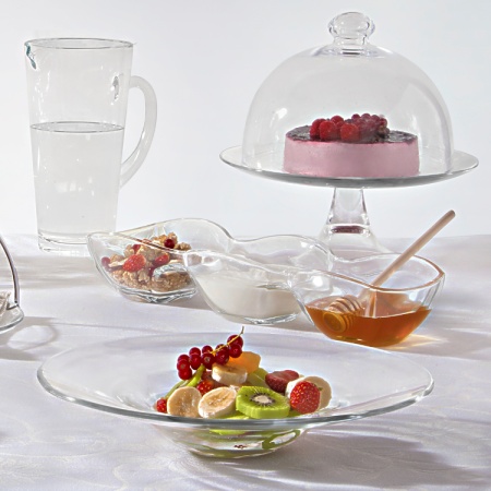 Подставка для торта Ø33см BANQUET на ножке с колпаком детальная картинка 