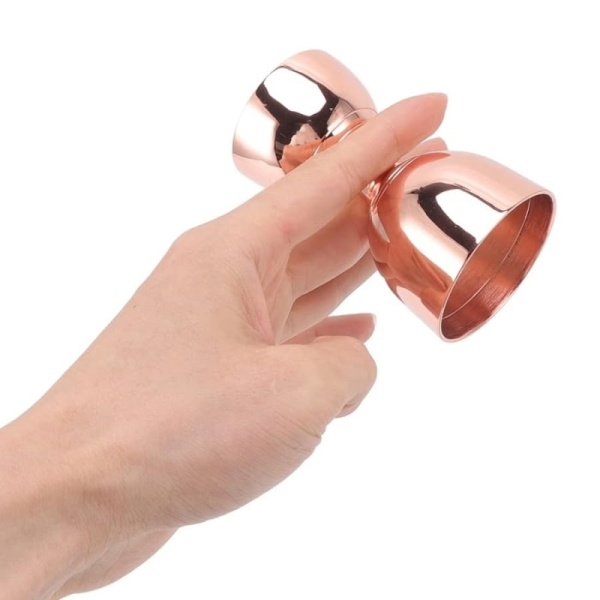 Фото Джиггер фигурный 30/60мл Slim Waist Profi-Chef медный цвет