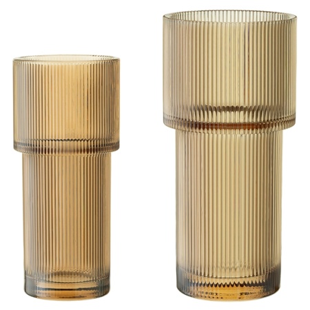 Ваза для цветов Ivet 30см бежевая детальная картинка 