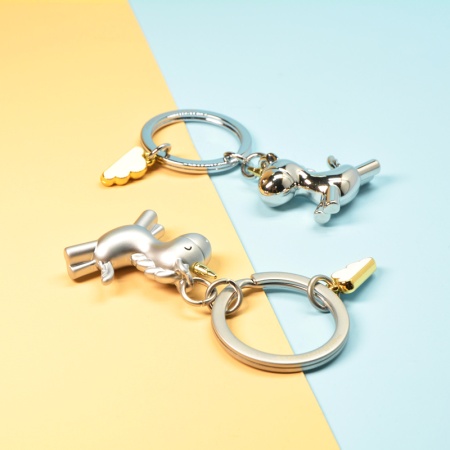 Брелок для ключей "Летающий единорог и облако" детальная картинка 