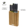 Набор ножей Elevate Knives Bamboo в подставке из бамбука - 10300 Joseph Joseph детальная картинка 