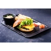 Тарелка прямоугольная 33x23см SHADE детальная картинка 