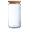 Емкость с крышкой 1.5л Pure Jar Cork - P9616 Luminarc детальная картинка 